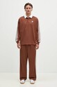 adidas Adicolor Baggy Fit Firebird Track Pants 'Preloved Brown' IZ2476 brown