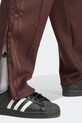 Hlače s primjesom vune adidas Originals Track Pant smeđa IZ3181