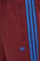 Παντελόνι φόρμας adidas Originals Trackpant μπορντό JN5977