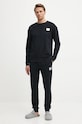 HUGO pantaloni de lounge 50524780 negru AW24