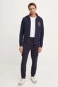 Aeronautica Militare pantaloni de trening PF860F459 bleumarin SS25