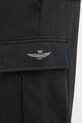 Aeronautica Militare pantaloni de trening negru PF860F459