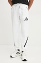 Tepláky adidas ZNE pletenina biela JF2449