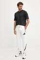 adidas pantaloni de trening ZNE JF2449 alb NC24