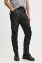G-Star pantaloni de bumbac bumbac negru D25185.D386