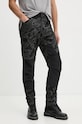 G-Star pantaloni de bumbac bumbac negru D25185.D386