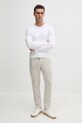 Штани Calvin Klein K10K113647 бежевий SS25