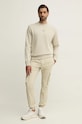Nohavice Calvin Klein Jeans J30J326438 béžová AW24