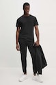 Παντελόνι φόρμας Calvin Klein Jeans J30J326175 μαύρο AW24