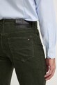 Menčestrové nohavice Tommy Hilfiger zelená MW0MW36696