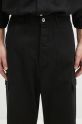 Rick Owens pantaloni in cotone Cargo Trousers nero DU02D2354.TW