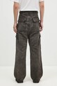 Odjeća Pamučne hlače Rick Owens Cargo Trousers DU02D2354.MO siva