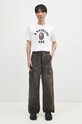 Pamučne hlače Rick Owens Cargo Trousers DU02D2354.MO siva