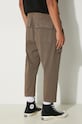 Îmbrăcăminte Rick Owens pantaloni de trening din bumbac Creatch Cargo Cropped Drawstring DU02D2371.RIG gri