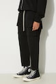 Bavlněné tepláky Rick Owens Creatch Cargo Cropped Drawstring černá DU02D2371.RIG