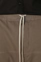 Bavlněné tepláky Rick Owens Prisoner Drawstring DU02D2395.RIG šedá