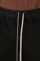 Rick Owens cotton joggers Prisoner Drawstring DU02D2395.RIG black