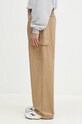 AMBUSH pantaloni de bumbac Travertine BMCF003F24FAB0016100 bej AW24