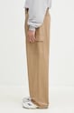Bavlnené nohavice AMBUSH Travertine BMCF003F24FAB0016100 béžová AW24