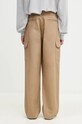 Îmbrăcăminte AMBUSH pantaloni de bumbac Travertine BMCF003F24FAB0016100 bej
