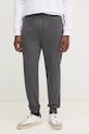 Παντελόνι φόρμας Tommy Hilfiger στάμπα γκρί UM0UM03348