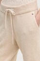 Штаны с примесью шерсти Tommy Hilfiger бежевый UM0UM03371