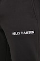 Helly Hansen pantaloni de trening Cotton Fleece negru 54163