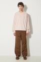 Nohavice Carhartt WIP Simple Pant I020075.2Y02 hnedá AW24