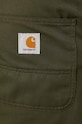 Carhartt WIP pantaloni Simple Pant I020075.66602 verde