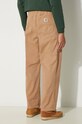 Îmbrăcăminte Carhartt WIP pantaloni de bumbac Flint Pant I029919.2FSGD bej