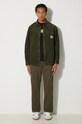 Хлопковые брюки Carhartt WIP Flint Pant I029919.666GD зелёный AW24