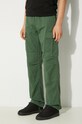 Odzież Carhartt WIP spodnie bawełniane Regular Cargo Pant I030475.29NGD zielony