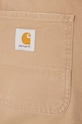 Βαμβακερό παντελόνι Carhartt WIP Simple Pant I031220.2FS3K μπεζ