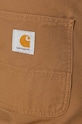 Carhartt WIP pantaloni in cotone Simple Pant I031220.HZ02 marrone
