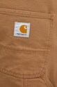 Pamučne hlače Carhartt WIP Double Knee Pant I031501.HZ02 smeđa