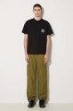 Бавовняні штани Carhartt WIP Regular Cargo Pant I032467.2BQ02 зелений AW24