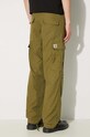 Одяг Бавовняні штани Carhartt WIP Regular Cargo Pant I032467.2BQ02 зелений