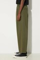 Carhartt WIP cotton trousers Merrick Pant I033759.66606 green AW24