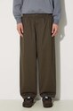 Carhartt WIP cotton trousers Merrick Pant cotton green I033759.96406