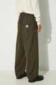 Abbigliamento Carhartt WIP pantaloni in cotone Hayworth I033761.63GD verde