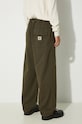 Clothing Carhartt WIP cotton trousers Hayworth I033761.63GD green