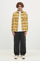 Bavlněné kalhoty Carhartt WIP Stanton Cargo Pant šedá I033825.894J