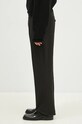 Martine Rose wool trousers Tailored Relaxed Fit Trouser 303WT05006 black AW24