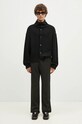 Martine Rose wool trousers Tailored Relaxed Fit Trouser 303WT05006 black