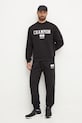 Champion pantaloni della tuta 220434 nero AW24
