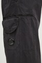 C.P. Company spodnie bawełniane Microreps Boxy Lens Cargo Pants czarny 17CMPA178A006134G