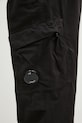 C.P. Company trousers Stretch Sateen Ergonomic Lens Single Cargo Pants black 17CMPA180A005529G