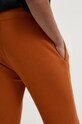 Хлопковые спортивные штаны C.P. Company Diagonal Raised Fleece Cargo Sweatpants 17CMSP017A005086W оранжевый