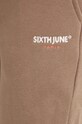 Sixth June spodnie dresowe beżowy 25327