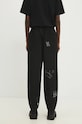 Îmbrăcăminte Undercover pantaloni de bumbac UC2D4505.2 negru